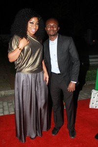 Isime Esene (YNaija Editor) with Rita Dominic